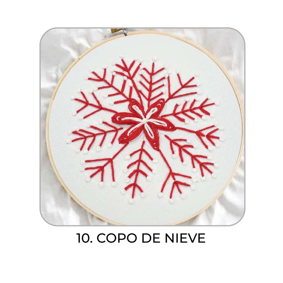 10 – Copo de nieve