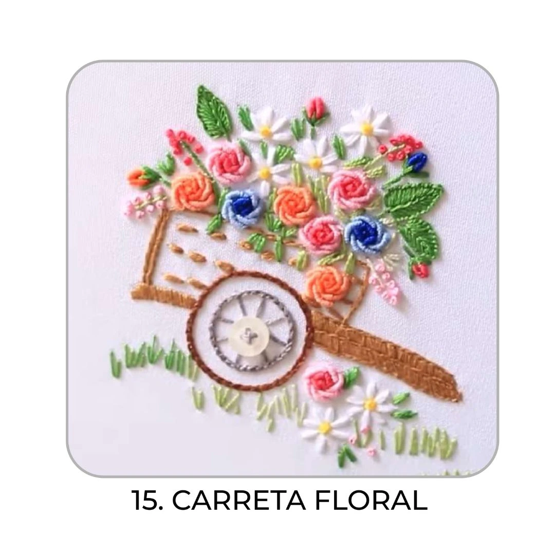 15 – Carreta Floral