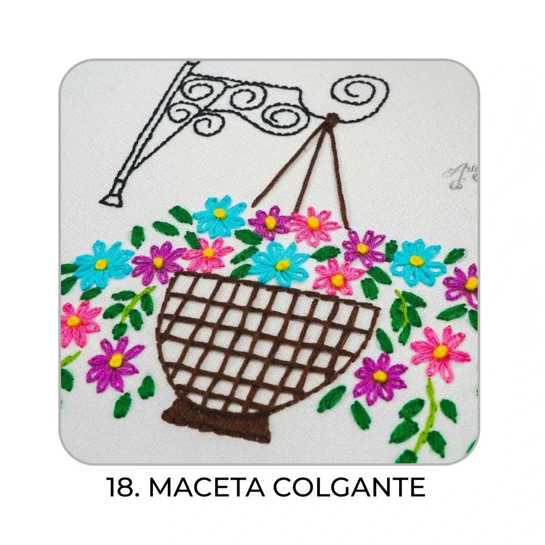 18 – Maceta Colgante