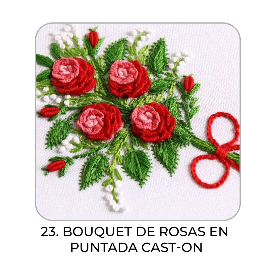 23 – Bouquet de rosas en puntada Cast-On_1_11zon