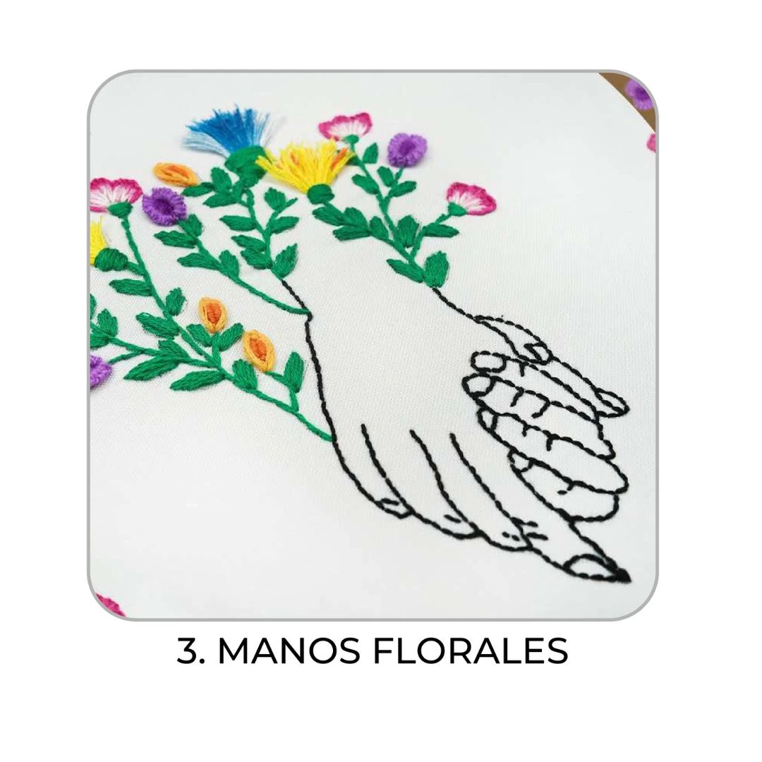 3 – Manos Florales