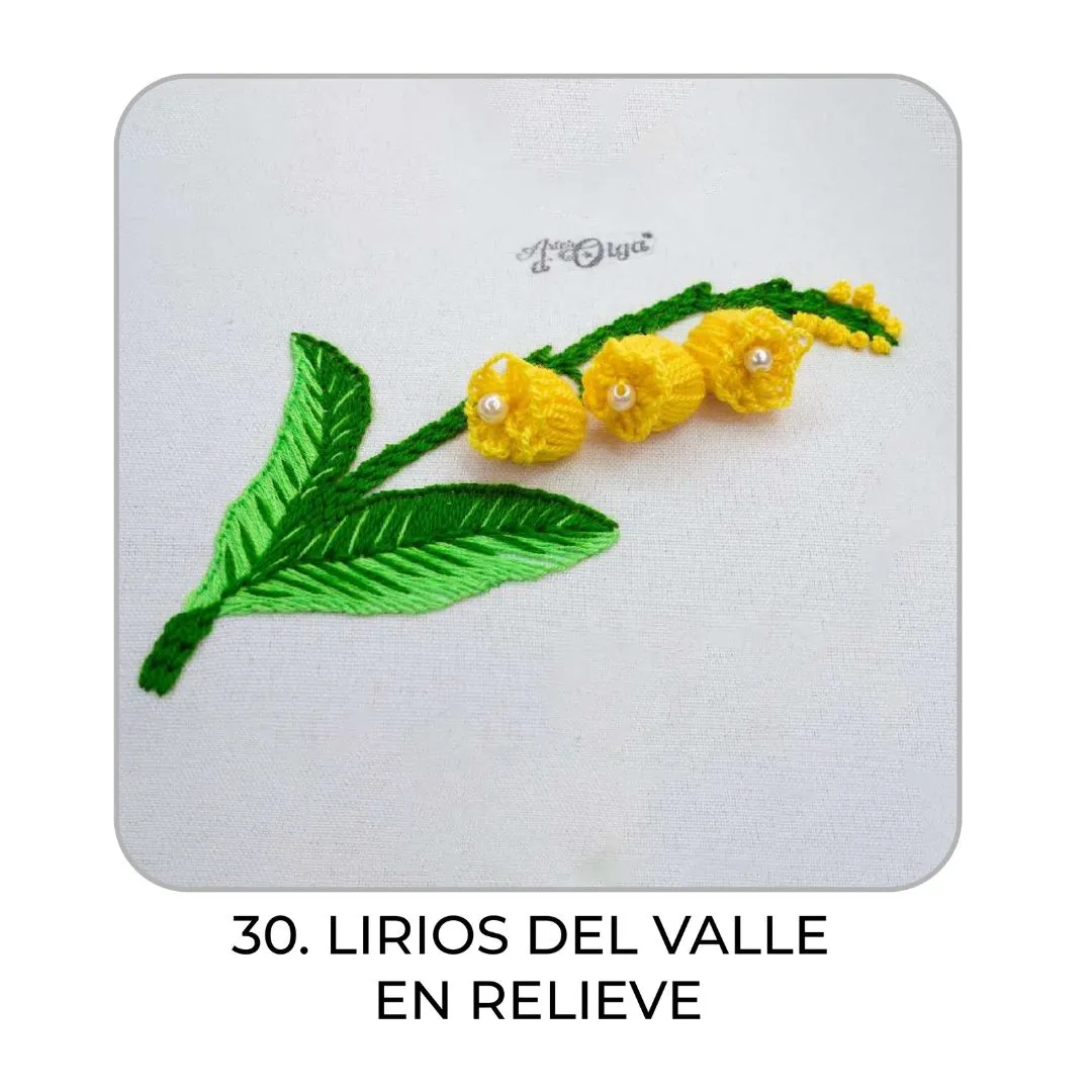 30 – Lirios del valle en relieve_4_11zon