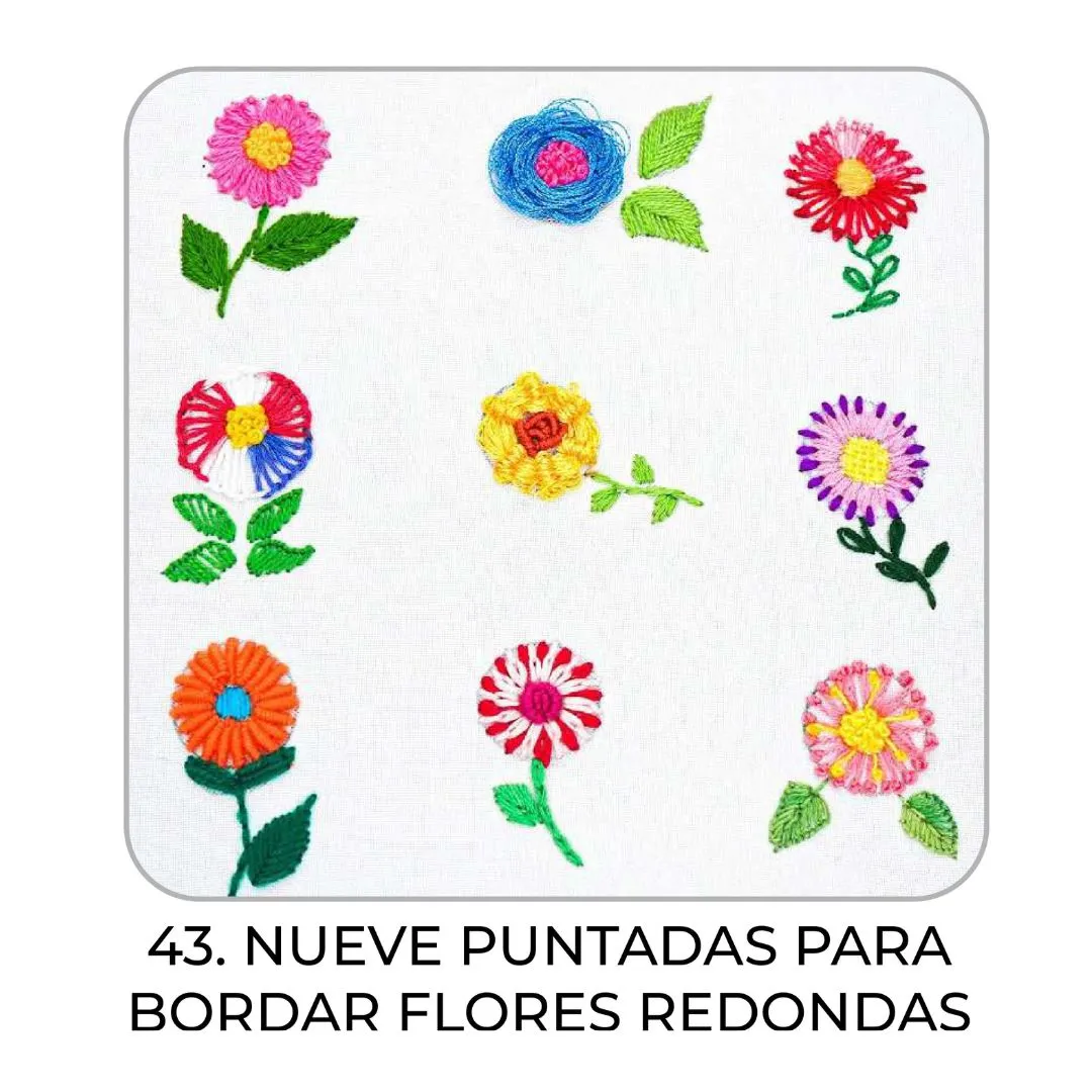 43 – Nueve puntadas para bordar flores redondas_3_11zon