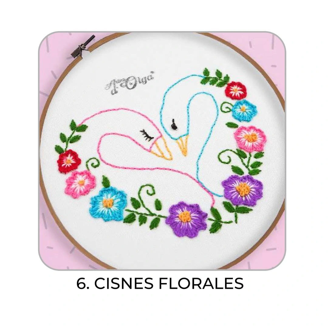 6 – Cisnes Florales