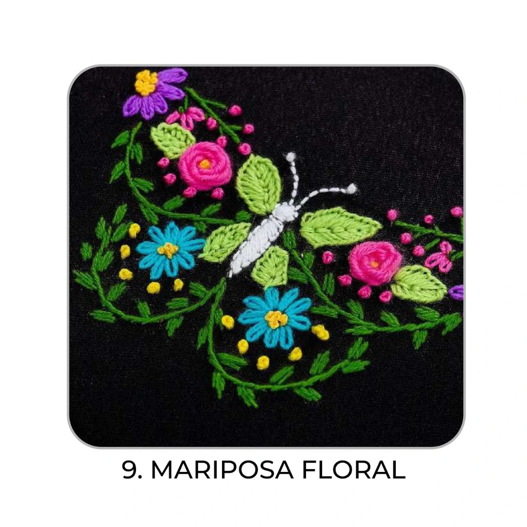 9 – Mariposa Floral