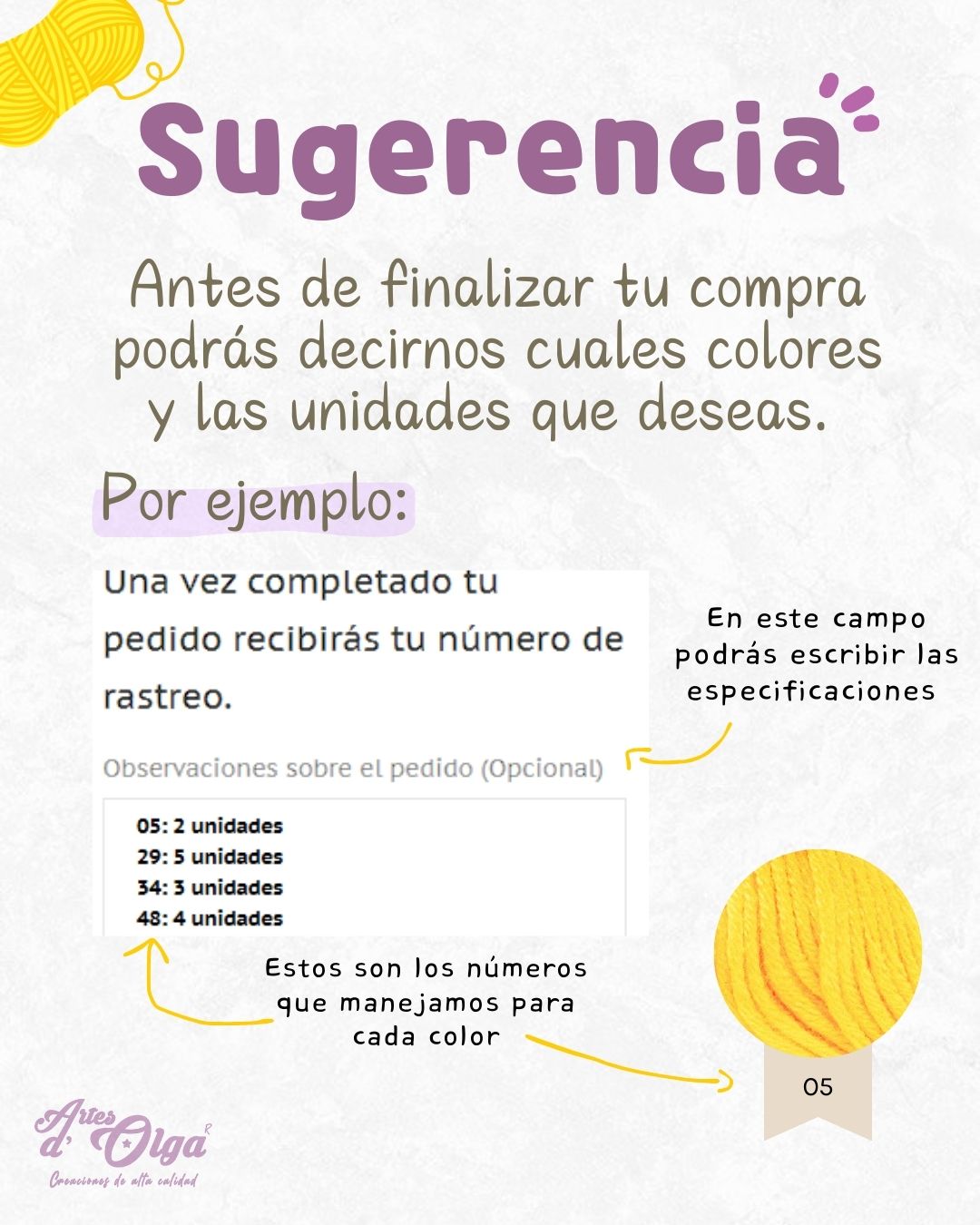 Sugerencia