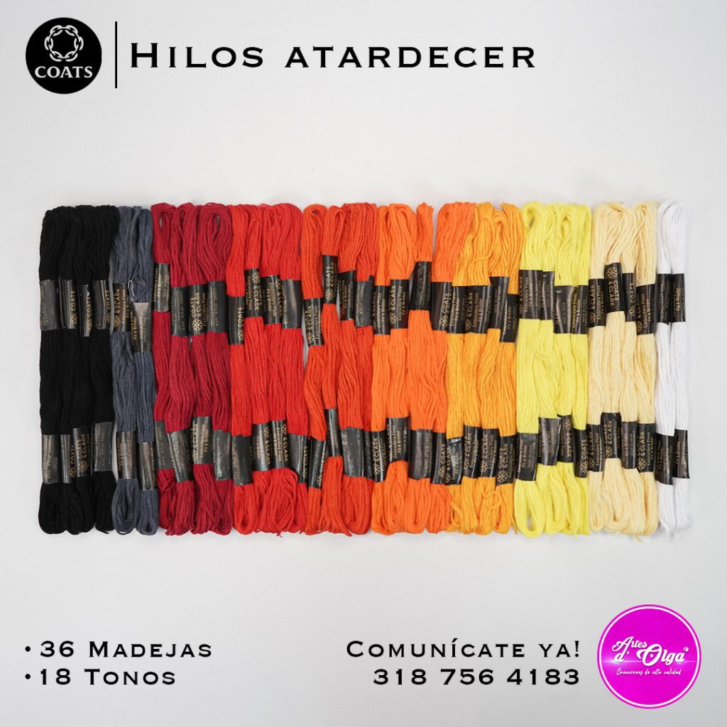 Hilo Estambre Ovillo 50g para Crochet – Artesd'Olga - Kits de Bordados