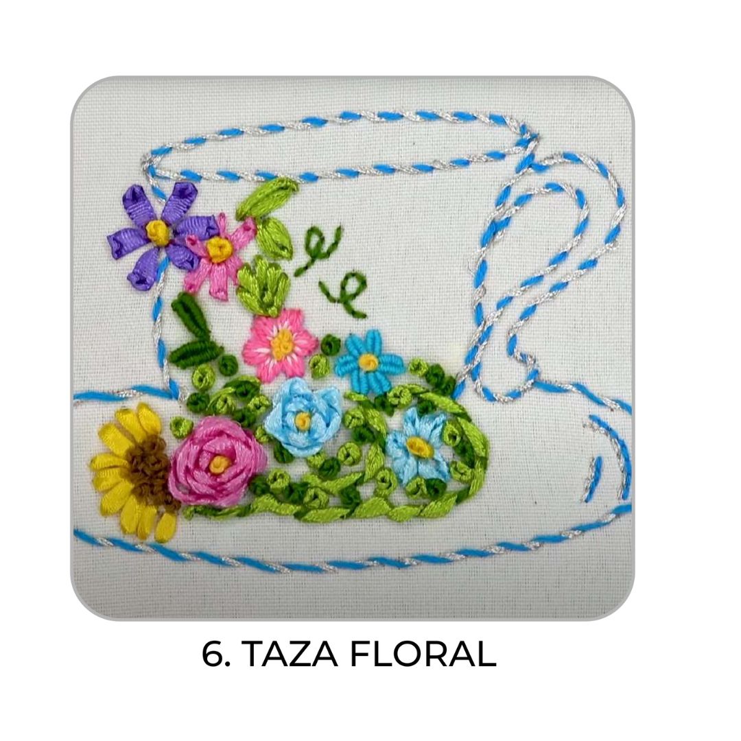 6 – Taza Floral
