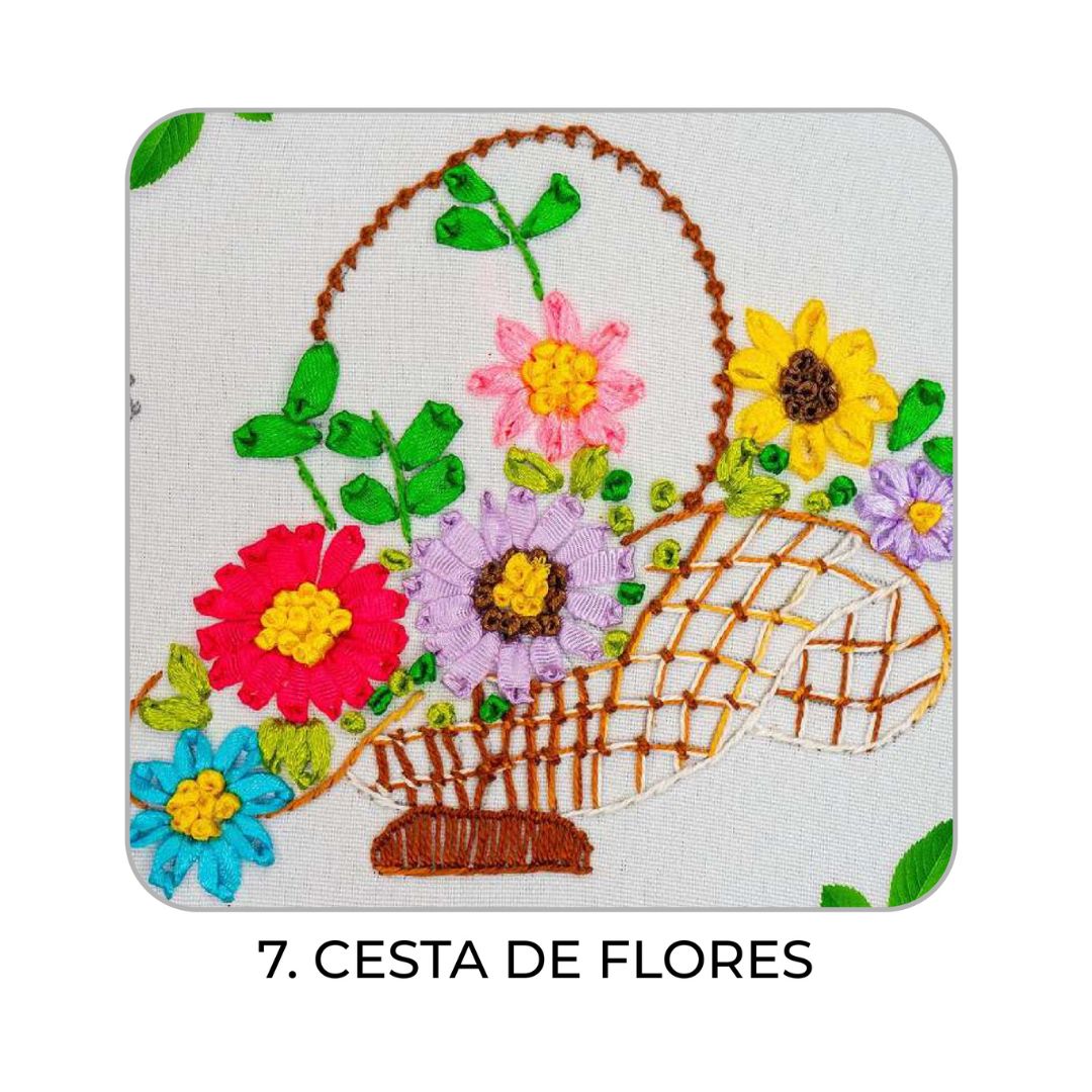 7 – Cesta de Flores